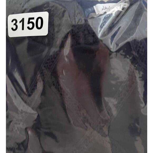 Skylar & Jade Medium Lace Cut Out Dress High Neck Keyhole Back Sleeveless Rayon - Picture 10 of 10